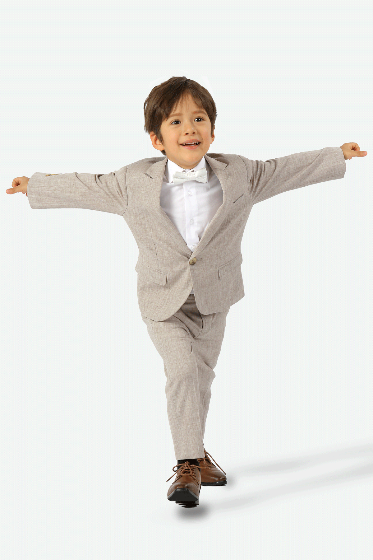 Stallone plain weave stretch boys suit - Image 5