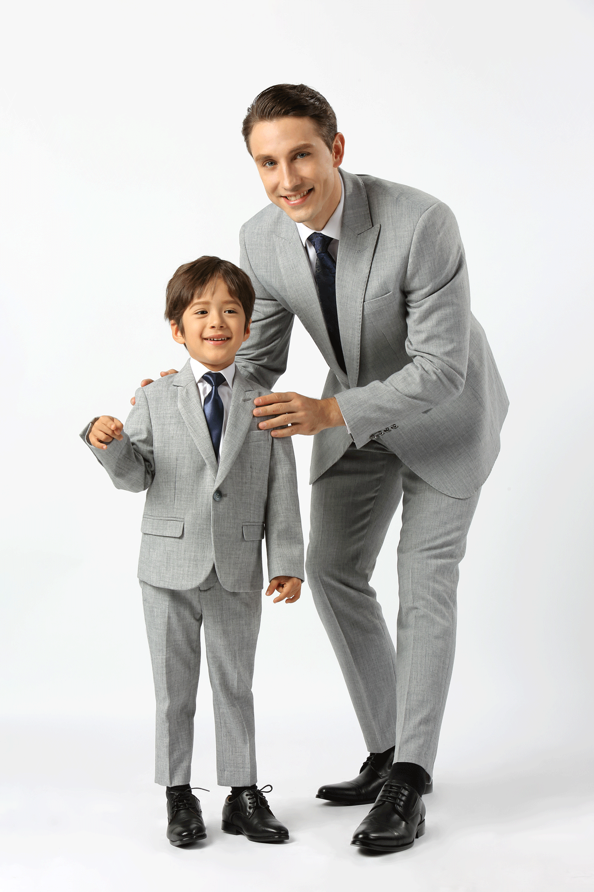 Stallone plain weave stretch boys suit - Image 7