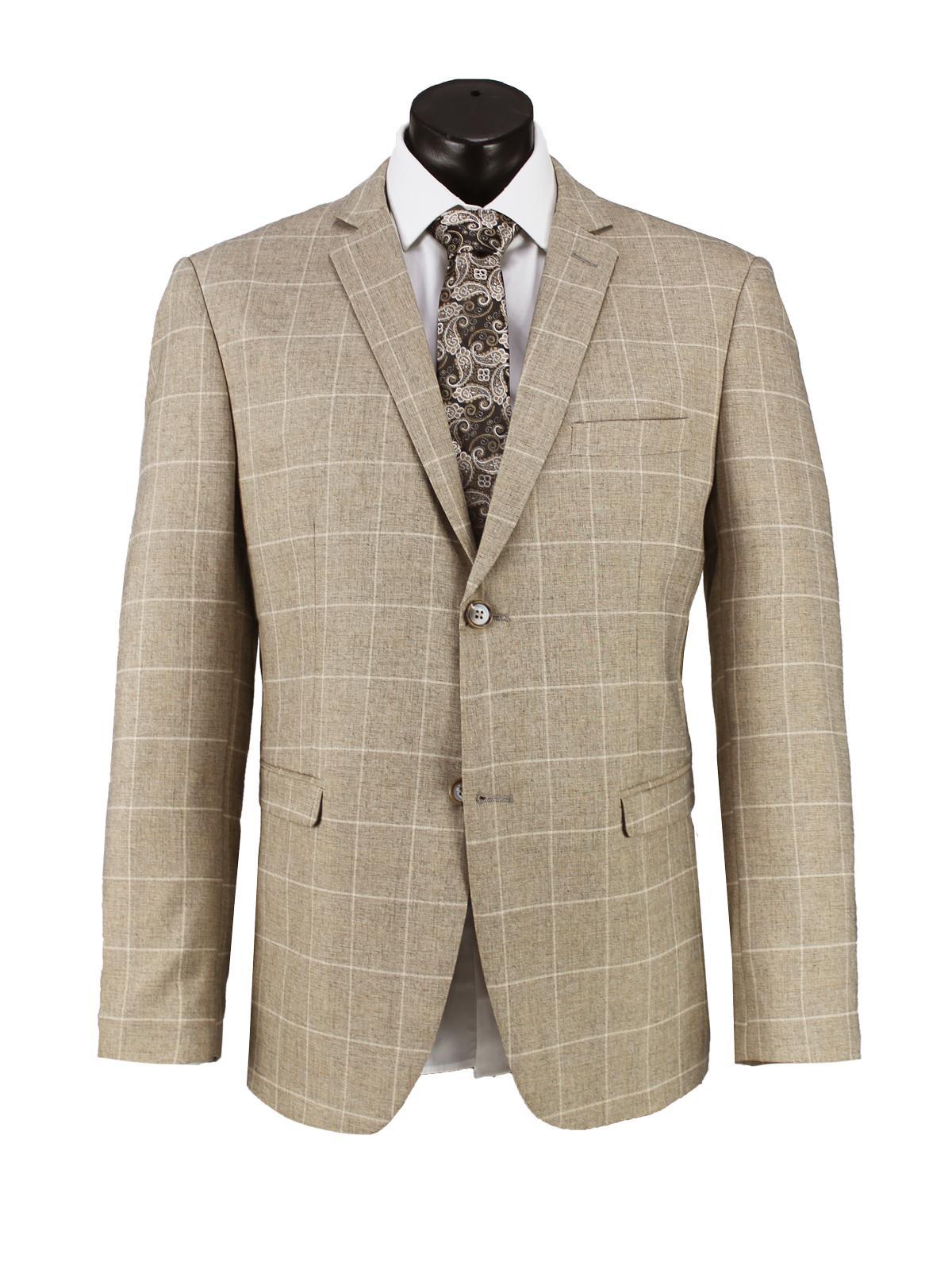 Martin checked suit