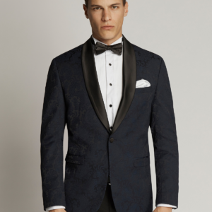 MJKTP2051W2_navy_3 Charlie tuxedo blazer