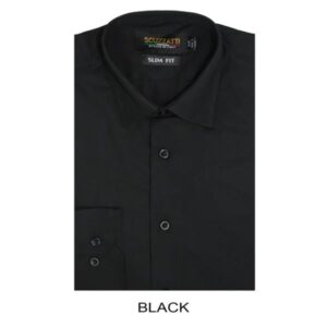 black samual shirt kids Bambo cotton shirt with a strictly material