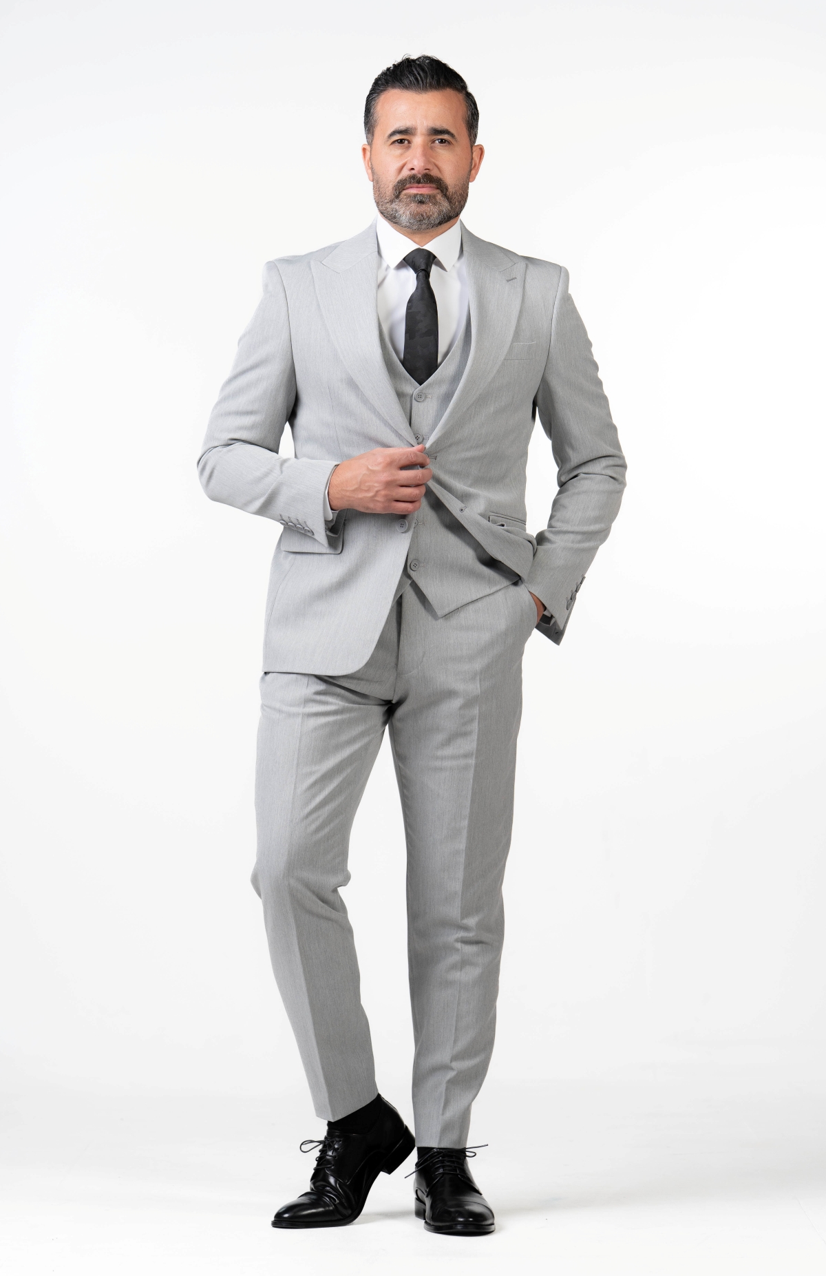 Albertini wool-blend suit - Image 5