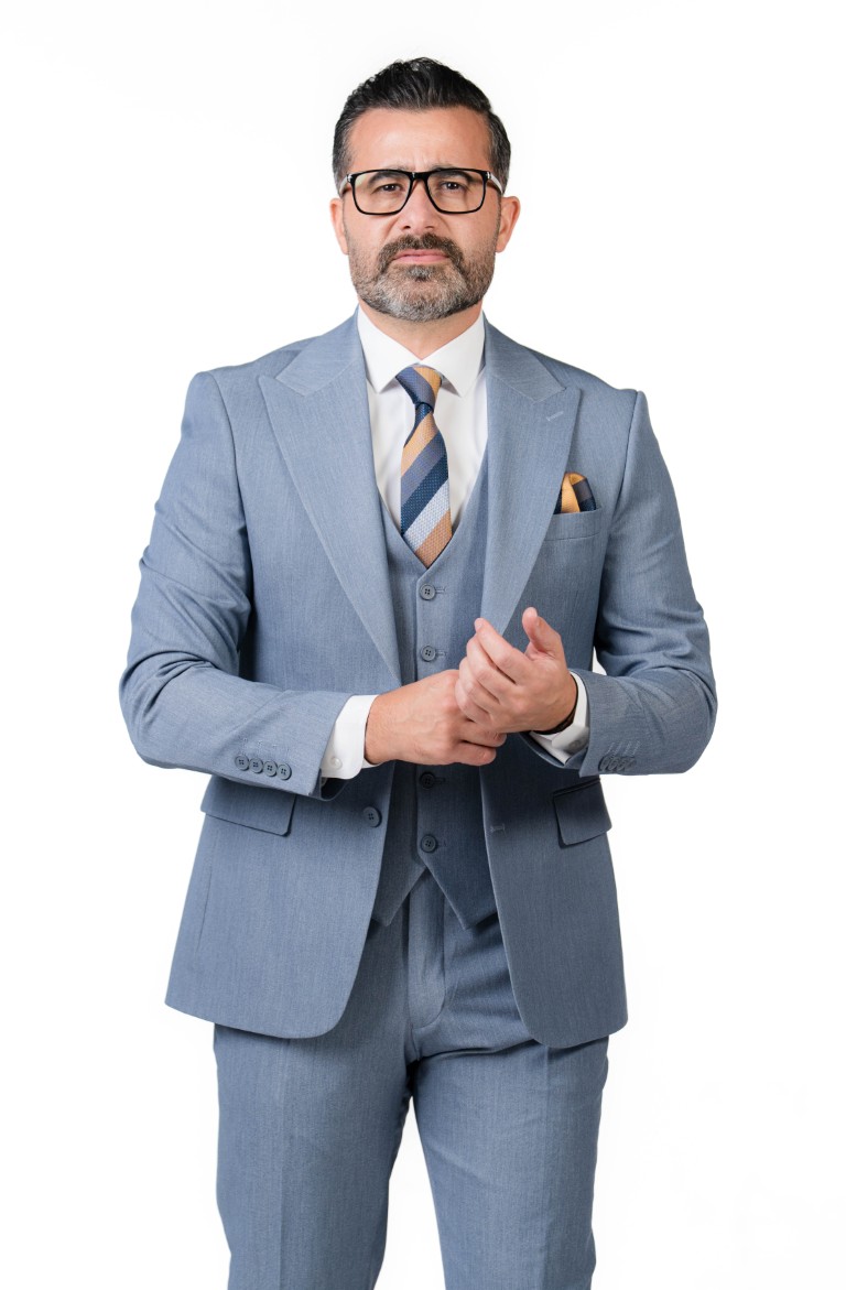 Albertini wool-blend suit